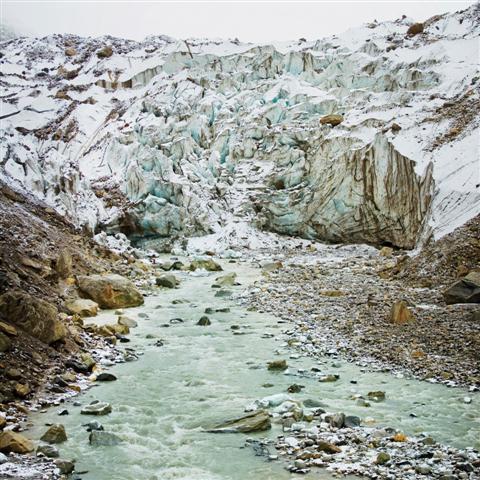 River in the arctic