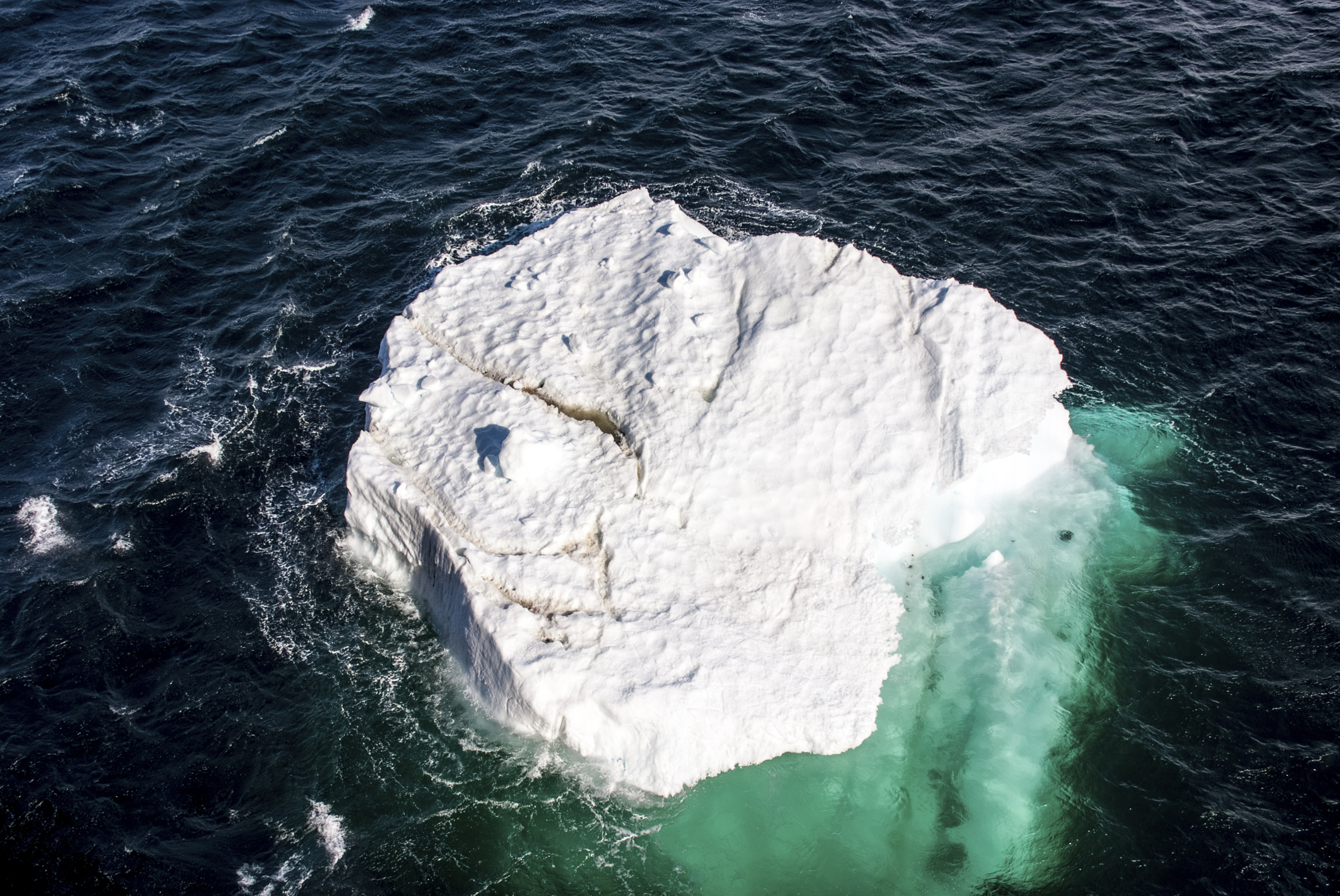Iceberg in arctic waters