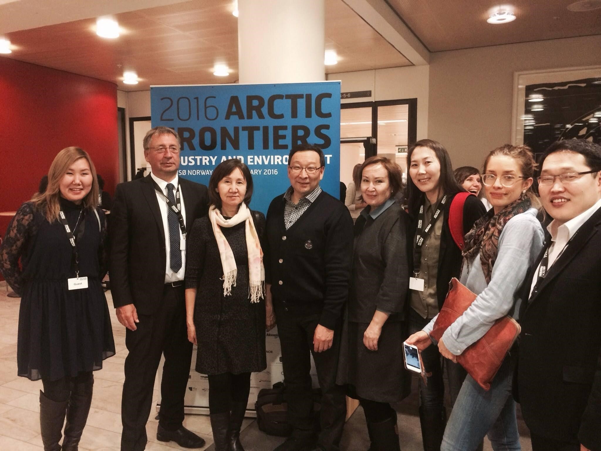 At the Arctic Frontiers