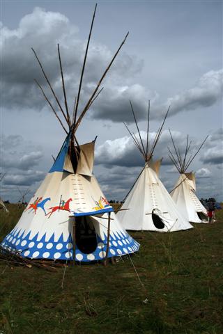 homes of the Indigenous people