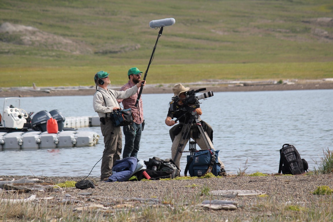 North West Passage documentary team