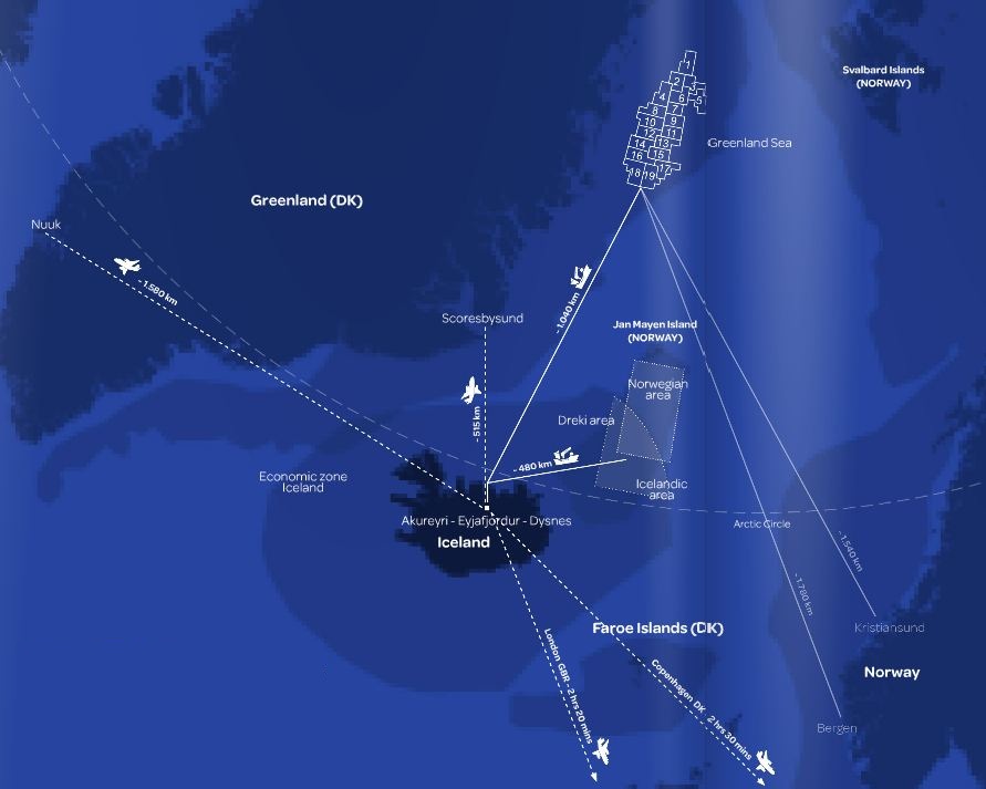 Arctic Services area of interest