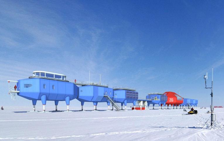 Halley station in Antarctica