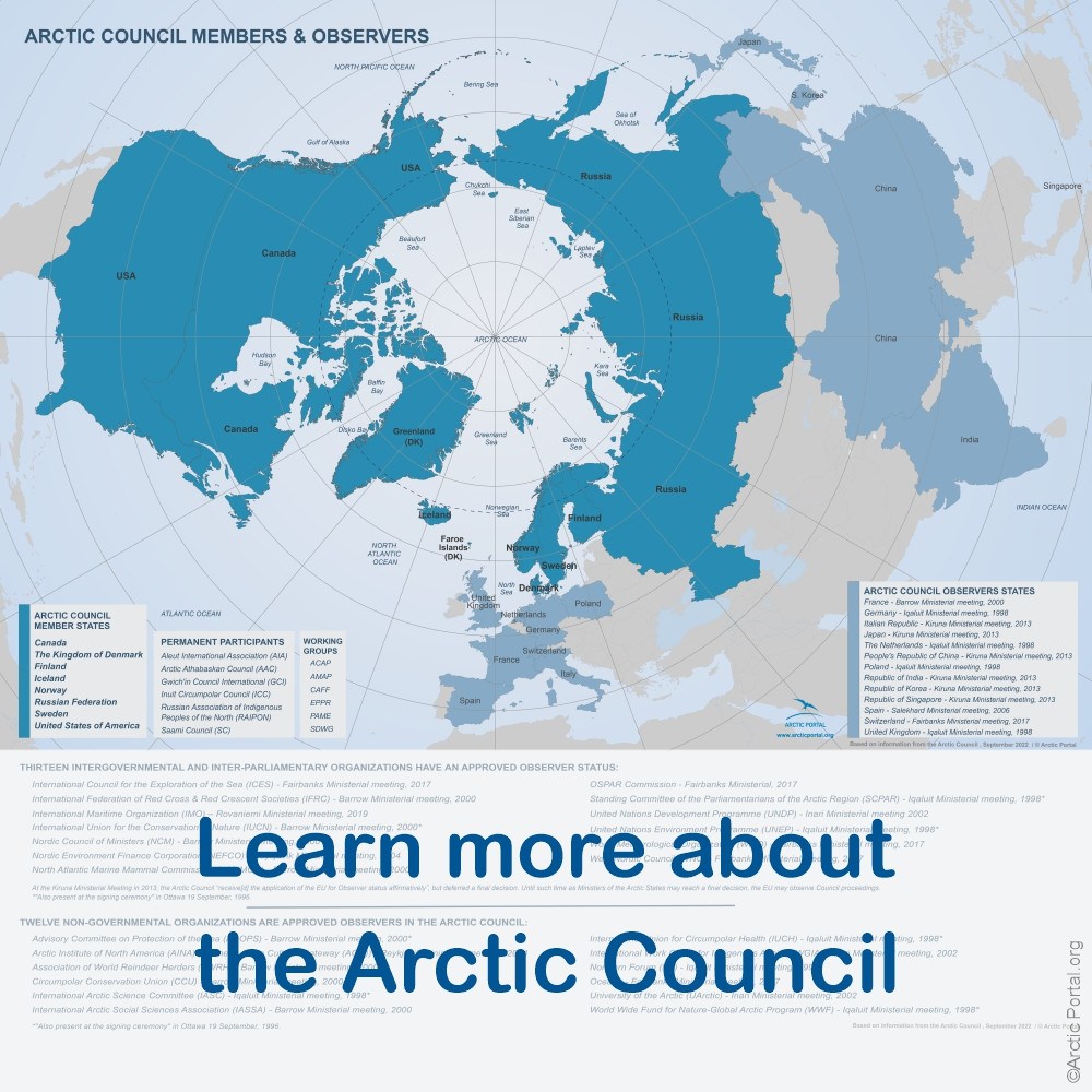 Arctic Council Map quick facts