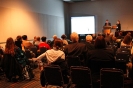 Halldór, Project Manager at Arctic Portal and Leena presents on Arctic Data Square.