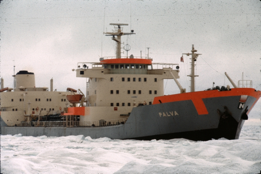 Palva, sailing in the arctic