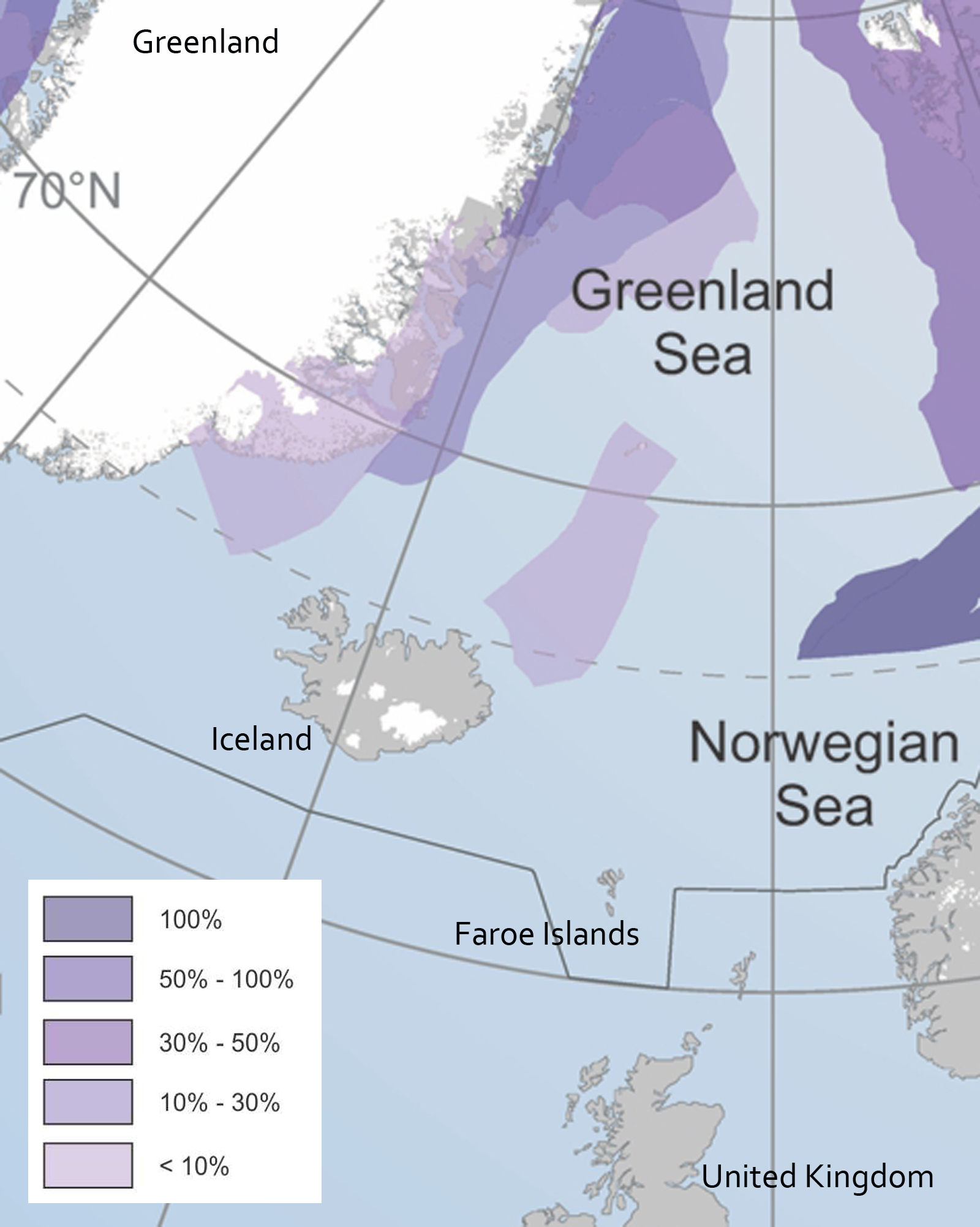 Oil in the southern part of the Arctic