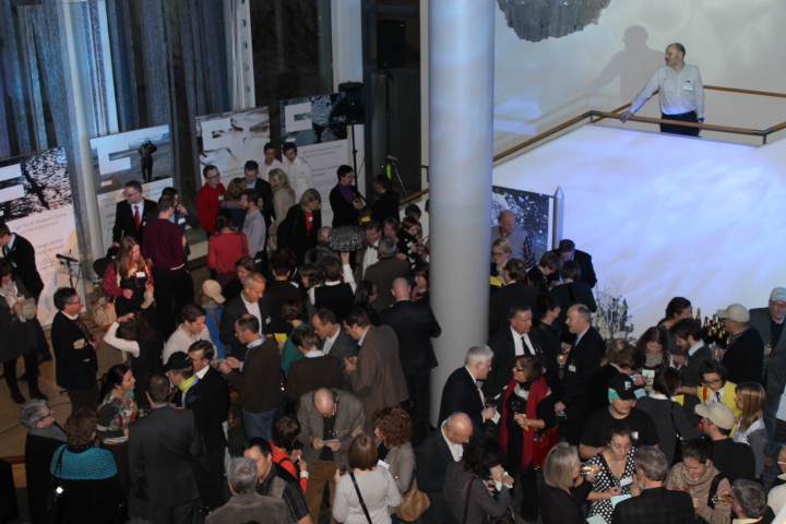 Mingling at the FRAM Center, Arctic Frontiers 2013