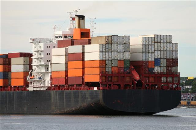 Cargo Container ship
