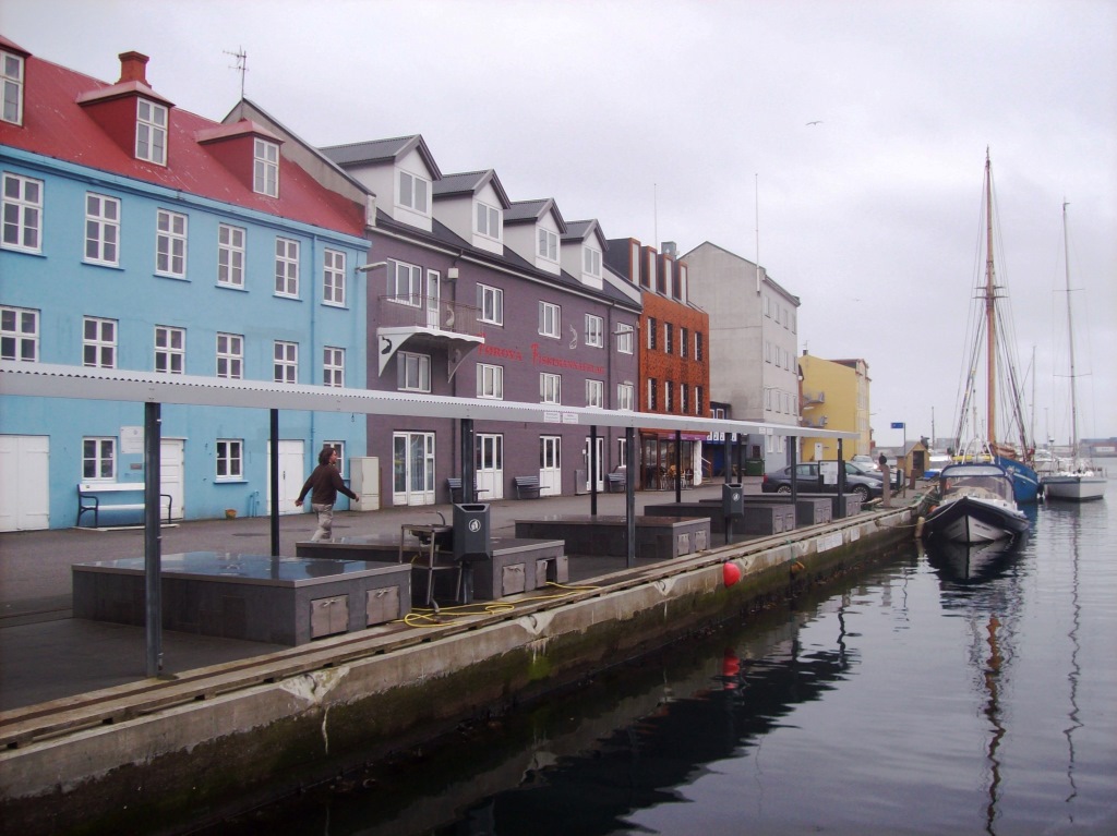 Thorshaven, capital city of Faroe Islands