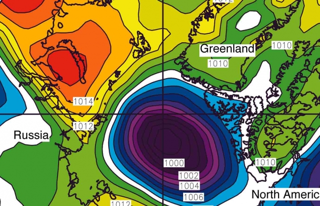 The warming Arctic is give Europe and North America cold springs.