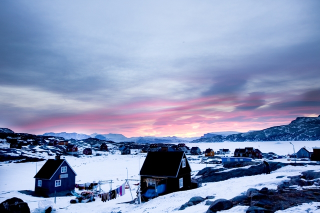 Uummannaq-village in Greenland
