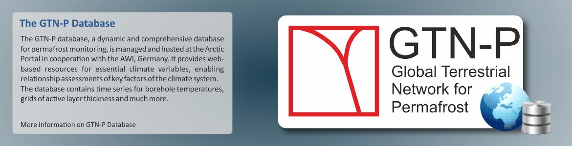 Global Terrestrial Network for Permafrost Database