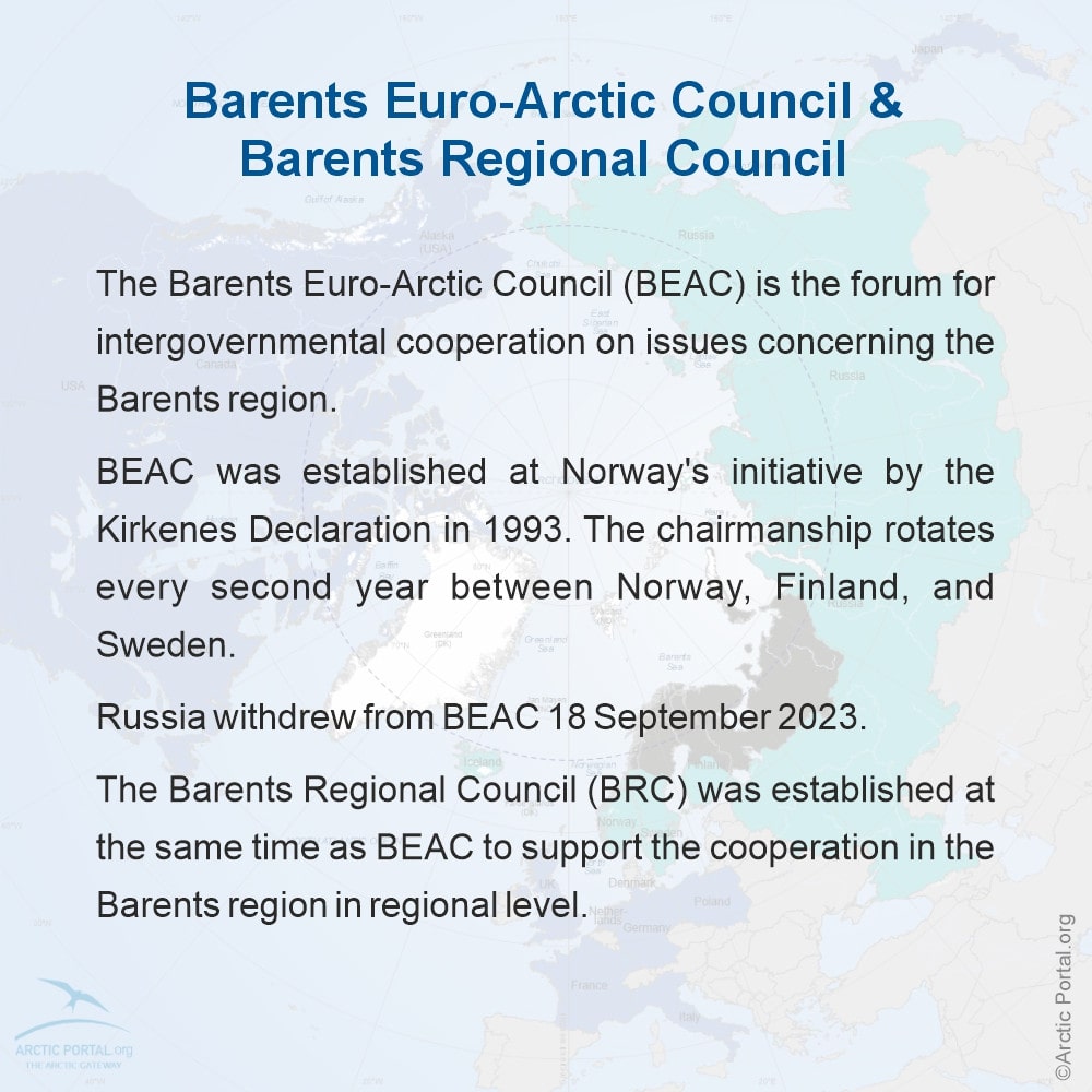 Barents Euro-Arctic Council (BEAC) - introduction