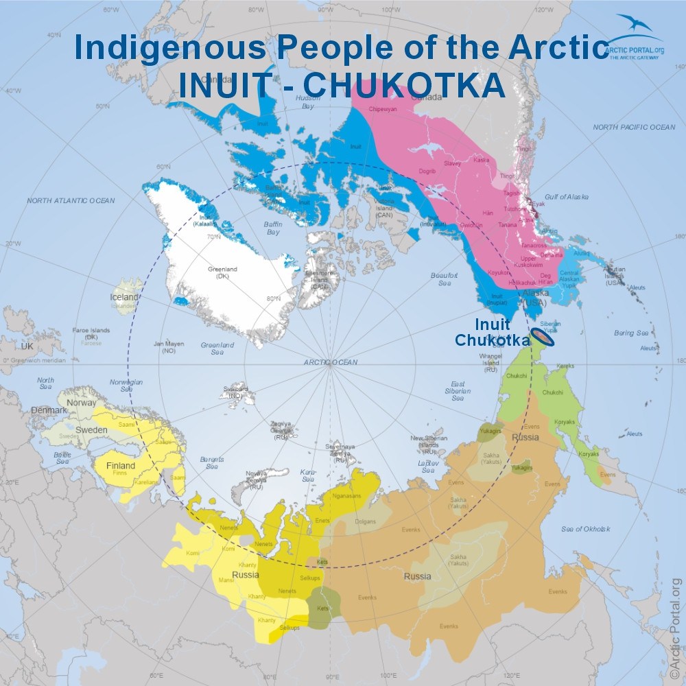 Inuit Map Inuit Map