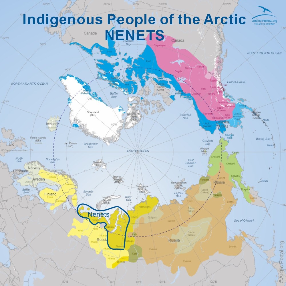 Nenets - World Map