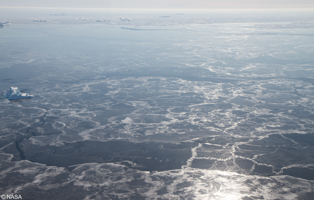 nasa arctic sea ice opt