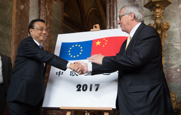 EU and Chinese representatives