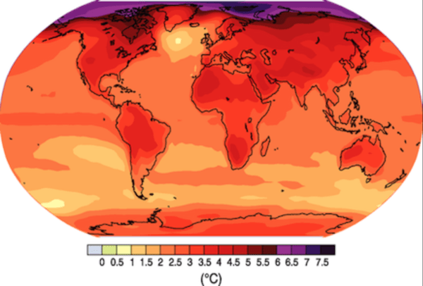 IPCC heat predictions