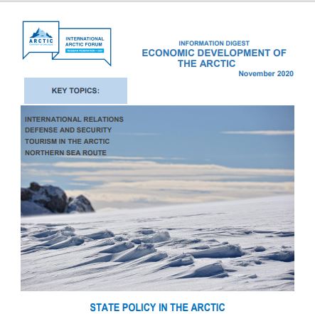 International Arctic Forum - State Policy in the Arctic