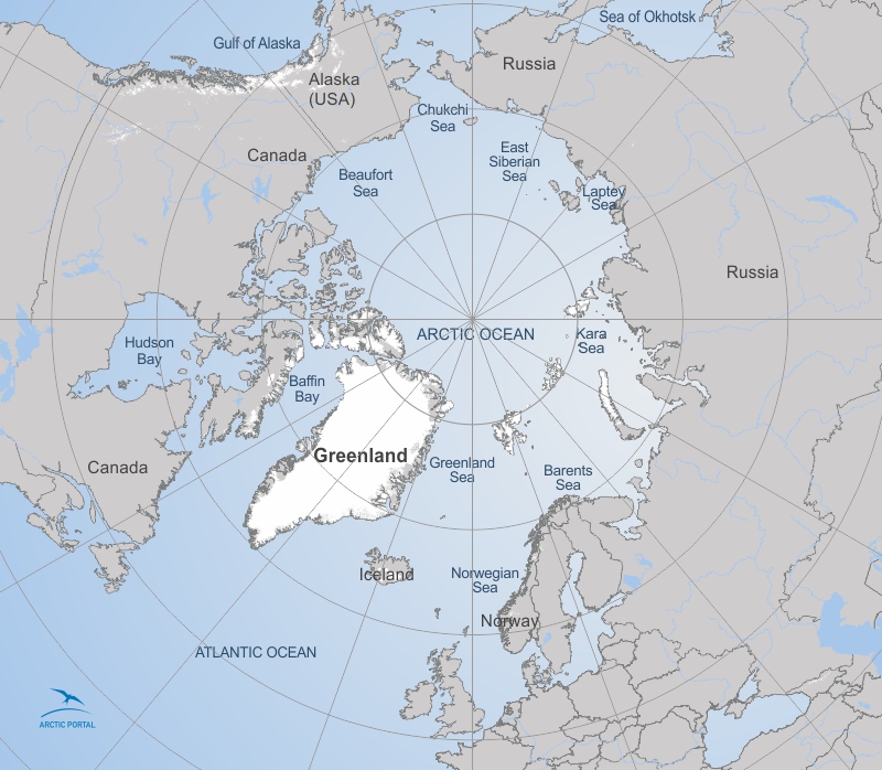The Arctic - Map Arctic Portal