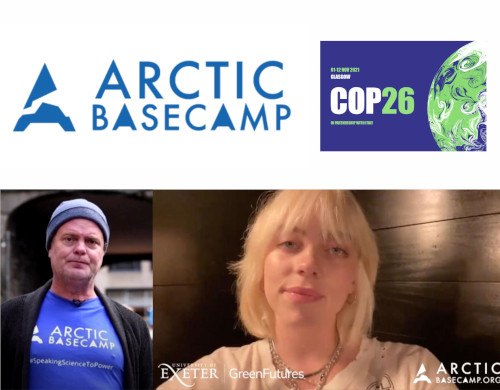 Billie Eilish and Rainn Wilson speak up for climate action