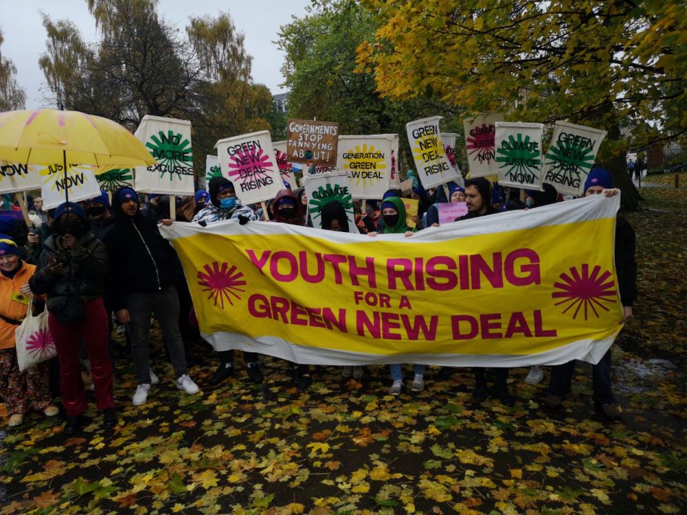 COP26  - Youth Rising for a Green New Deal