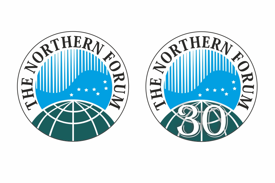 Northern Forum 30th anniversary logo