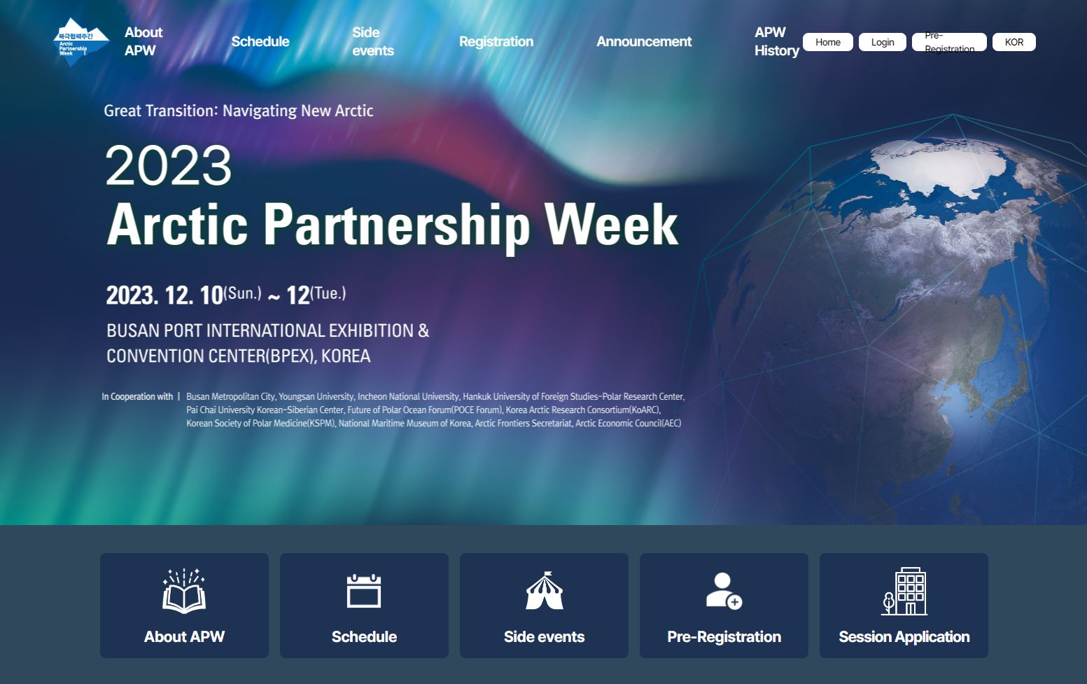 Arctic Partnership Week 2023 - Busan, South Korea