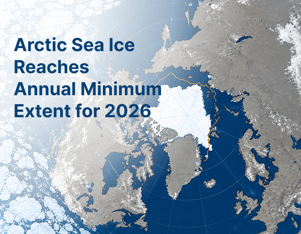 Arctic Sea Ice Reaches Annual Minimum Extent for 2026