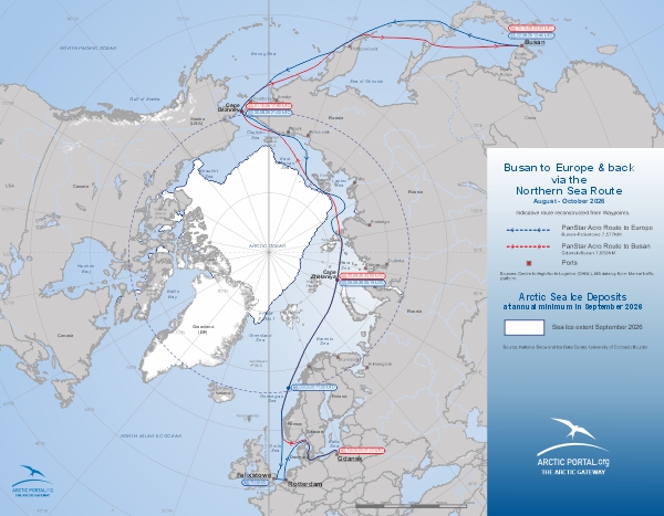 Shipping Busan to Europe - PanStar Acro Route