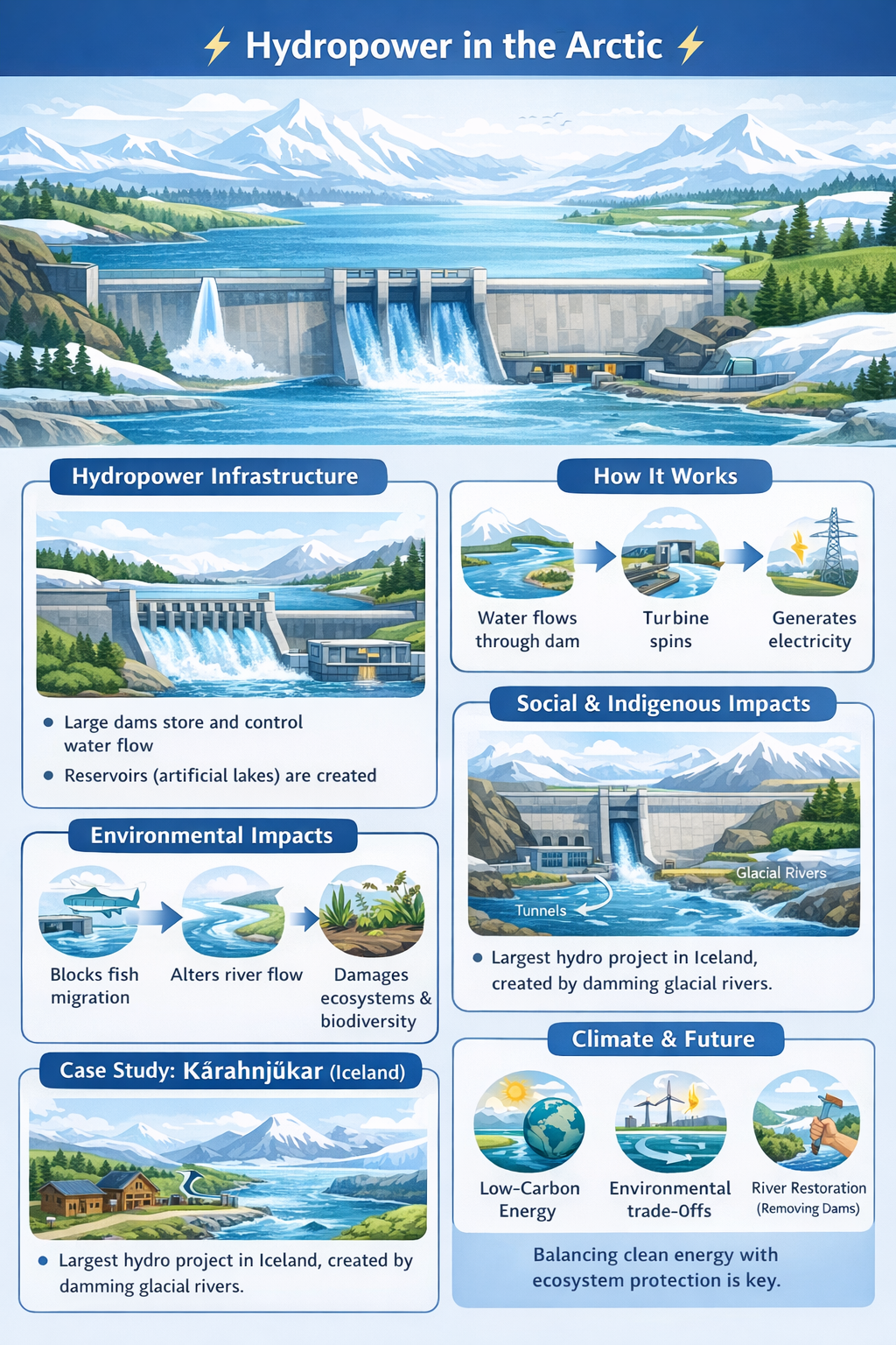 Hydropower in the Arctic