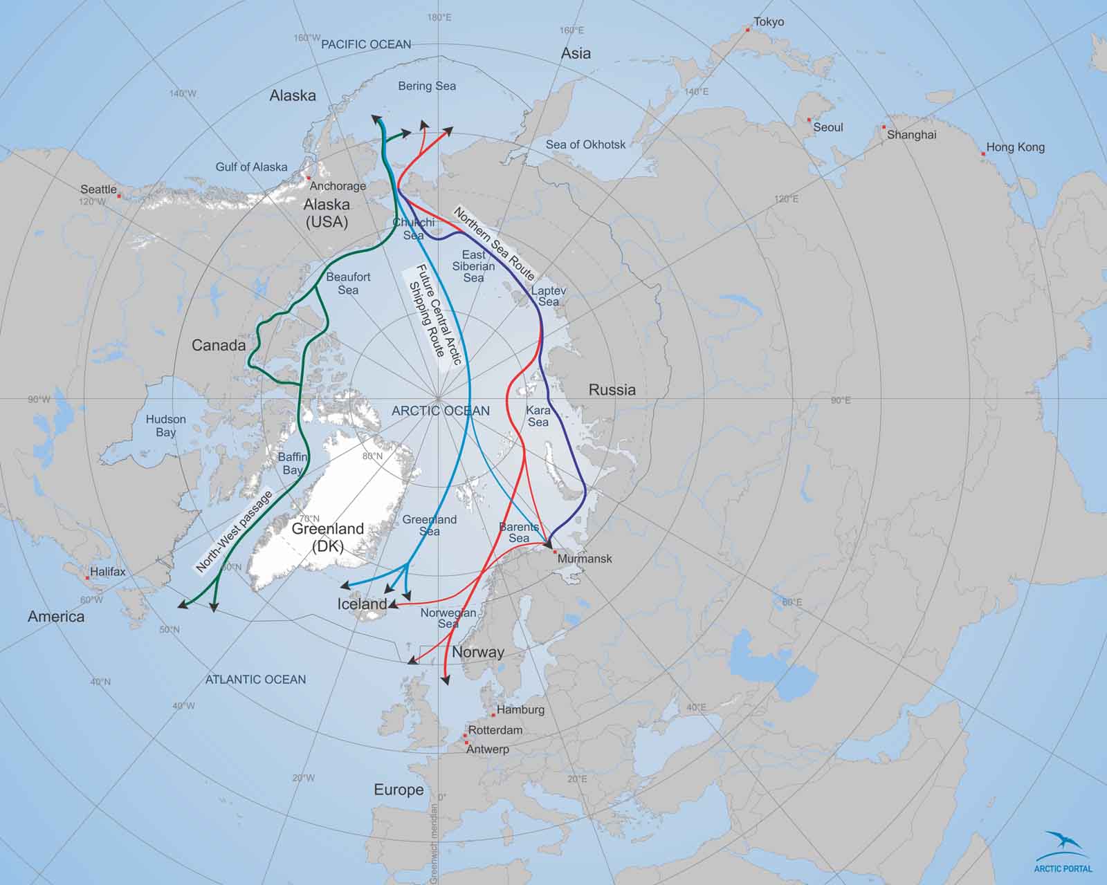 Arctic Shipping Routes