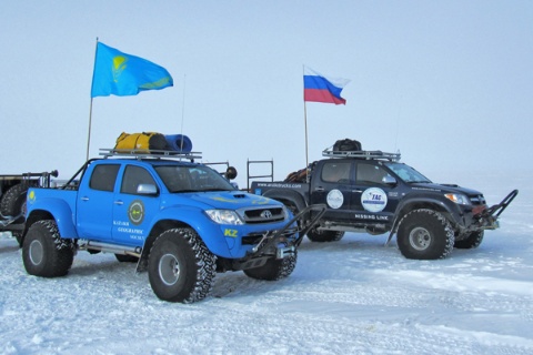 Antarctic arctic trucks