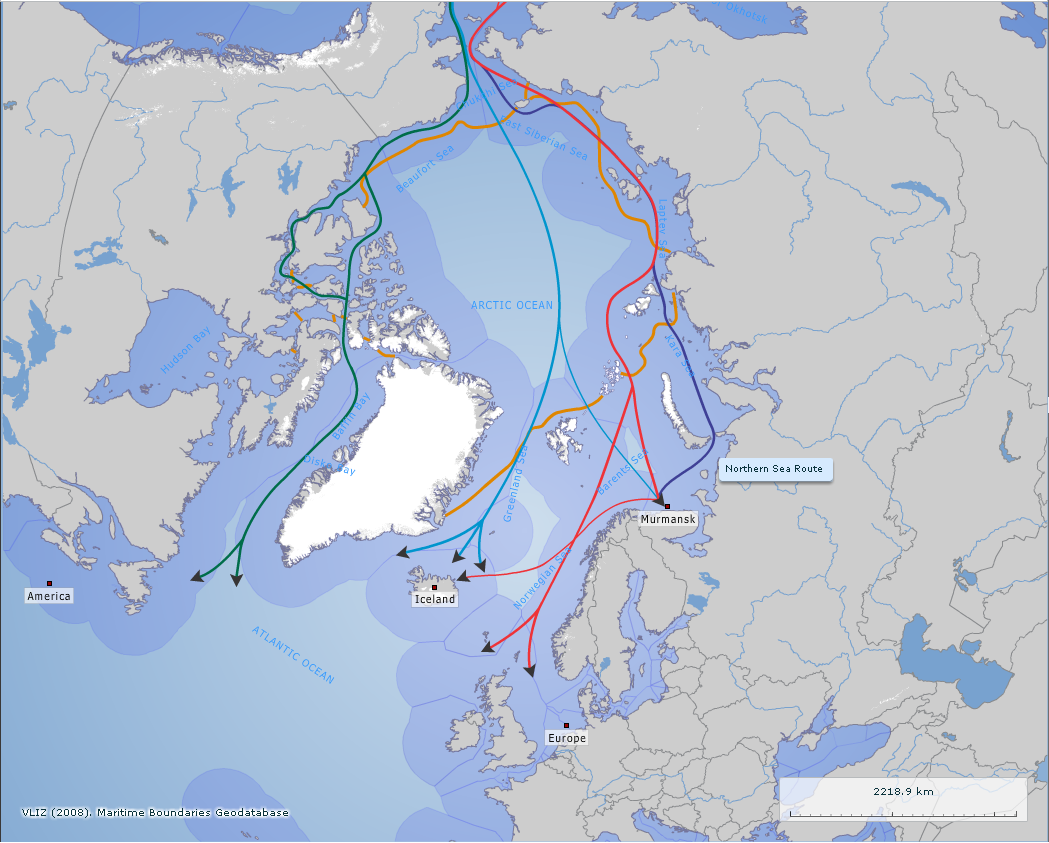 Arctic Shipping Routes
