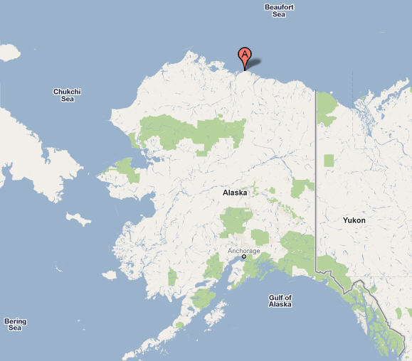 Alaska North Slope map