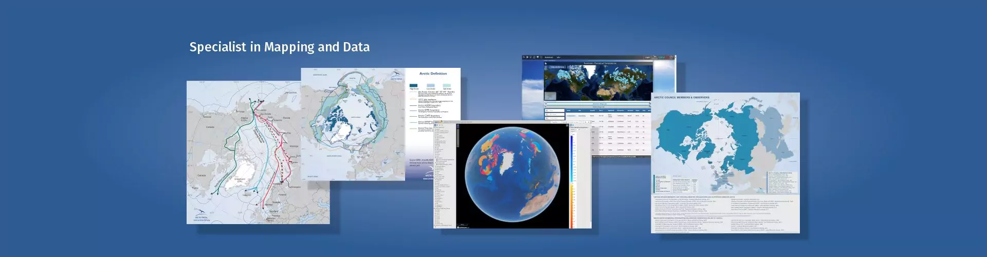 Arctic Portal specialists in mapping and data