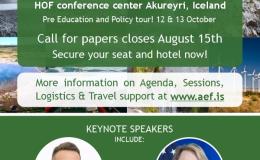 AEF 2024 - Highlevel Speakers &amp; Sessions Confirmed!
